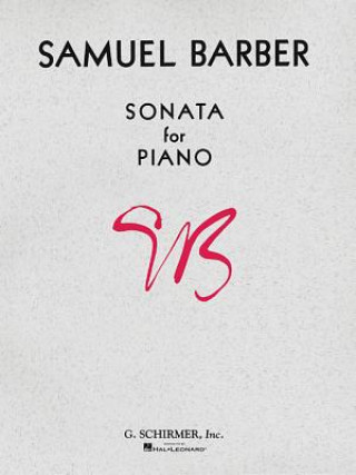 Kniha Sonata: Piano Solo Barber Samuel