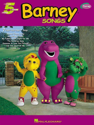 Książka Barney Songs: Five-Finger Piano Hal Leonard Publishing Corporation