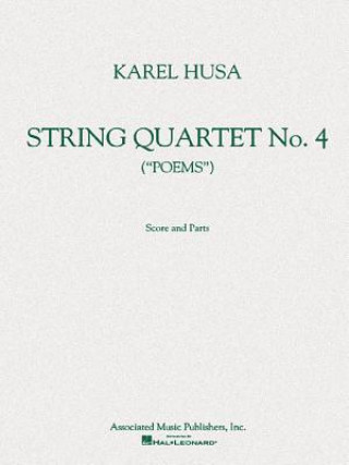 Könyv String Quartet No. 4: Poems Karel Husa