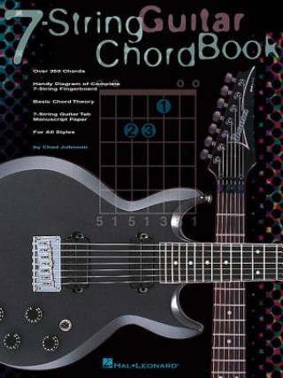 Kniha 7-String Guitar Chord Book Chad Johnson