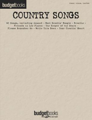 Książka Country Songs Hal Leonard Publishing Corporation