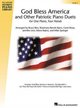 Książka God Bless America and Other Patriotic Piano Duets - Level 3 Tosti