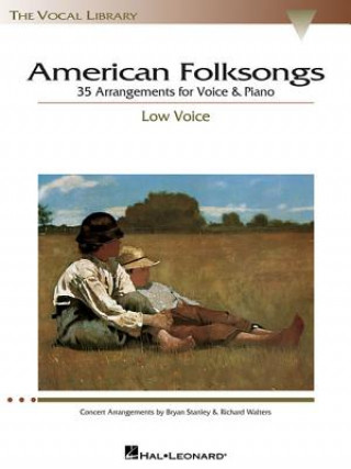 Книга American Folksongs: The Vocal Library Low Voice Richard Walters