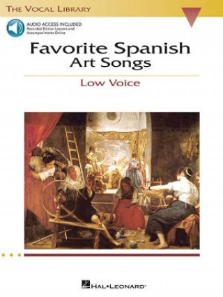 Kniha Favorite Spanish Art Songs: The Vocal Library Low Voice Richard Walters