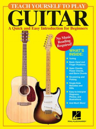 Kniha Teach Yourself to Play Guitar David M. Brewster
