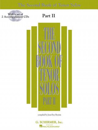 Livre The Second Book of Tenor Solos Part II: Book/2 CDs Pack Joan Frey Boytim