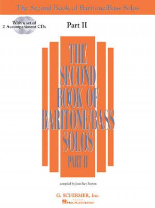Carte The Second Book of Baritone/Bass Solos Part II: Book/2 CDs Pack Joan Frey Boytim