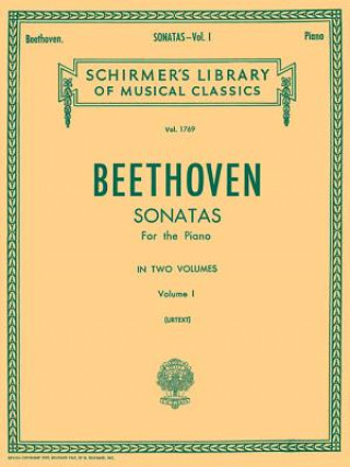 Kniha Beethoven: Sonatas for the Piano, Volume I Carl Krebs