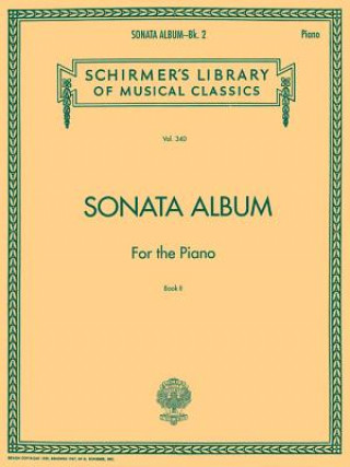 Carte Sonata Album for the Piano - Book 2: Piano Solo Von Bulow