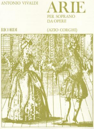 Kniha Arie Per Soprano Da Opere Antonio Vivaldi