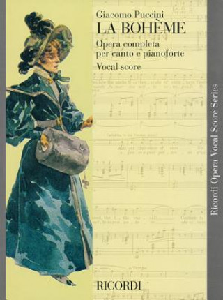 Kniha La Boheme: Vocal Score Giacomo Puccini