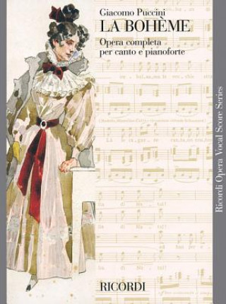 Book La Boheme: Vocal Score Giacomo Puccini