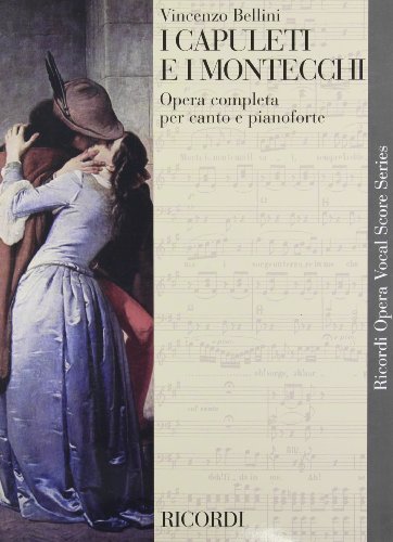 Könyv I Capuleti E I Montecchi: Vocal Score Vincenzo Bellini