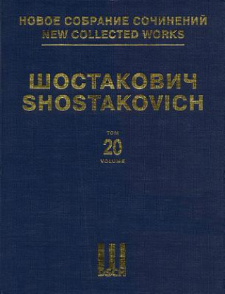 Carte Symphony No. 5, Op. 47: New Collected Works of Dmitri Shostakovich - Volume 20 Dmitri Shostakovich