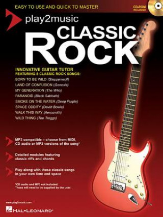 Book Classic Rock Play2music CD-ROM 