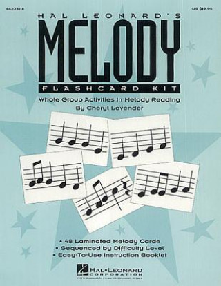 Carte Hal Leonard's Melody Flashcard Kit Cheryl Lavender