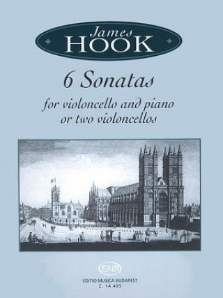 Carte James Hook: Six Sonatas James Hook