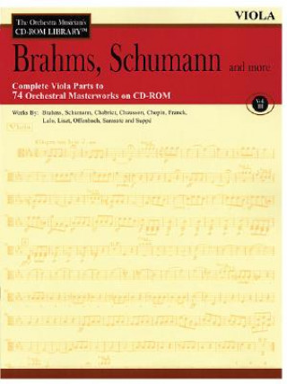 Knjiga Brahms, Schumann and More: The Orchestra Musician's CD-ROM Library Vol. III Hal Leonard Publishing Corporation