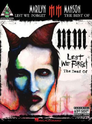 Kniha Marilyn Manson - Lest We Forget: The Best of Marilyn Manson