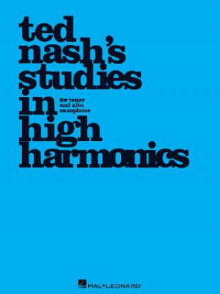 Könyv Ted Nash's Studies in High Harmonics Ted Nash