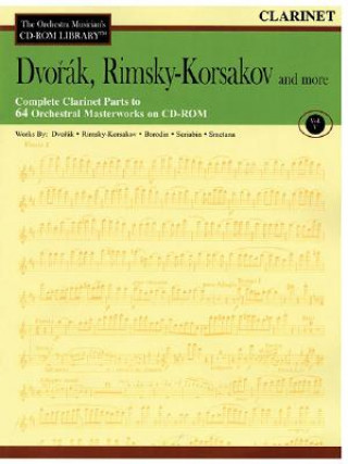 Książka Dvorak, Rimsky-Korsakov and More: The Orchestra Musician's CD-ROM Library Vol. V Antonin Dvorak