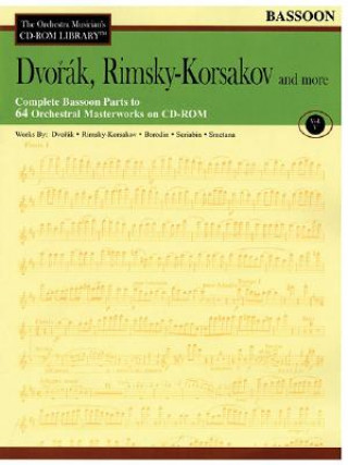 Könyv Dvorak, Rimsky-Korsakov and More: The Orchestra Musician's CD-ROM Library Vol. V Antonin Dvorak