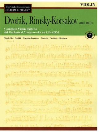 Kniha Dvorak, Rimsky-Korsakov and More: The Orchestra Musician's CD-ROM Library Vol. V Antonin Dvorak