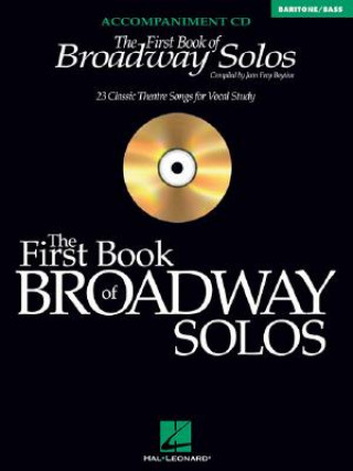 Audio The First Book of Broadway Solos Joan Frey Boytim