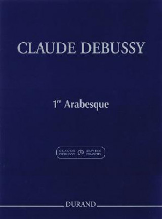 Kniha First Arabesque Claude Debussy