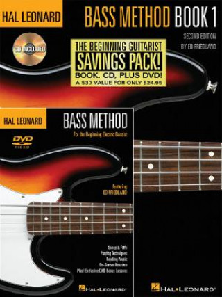 Carte Hal Leonard Bass Method Beginner's Pack: The Beginning Bassist Savings Pack! Ed Friedland
