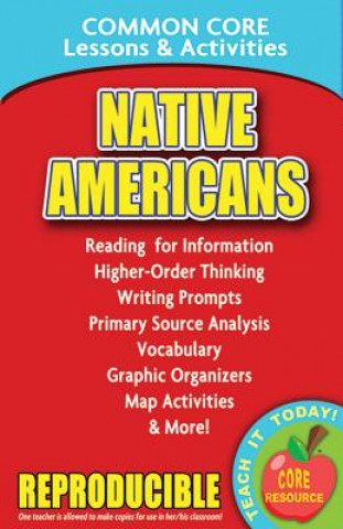 Książka Native Americans: Common Core Lessons & Activities Carole Marsh