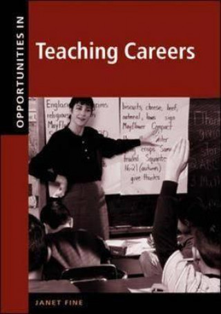 Livre Opportunities in Teaching Careers Janet Fine