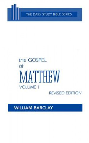 Kniha The Gospel of Matthew William Barclay