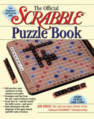 Könyv The Official Scrabble Puzzle Book Joe Edley