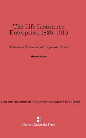 Könyv Life Insurance Enterprise, 1885-1910 Morton Keller