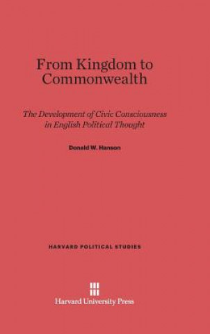 Knjiga From Kingdom to Commonwealth Donald W. Hanson