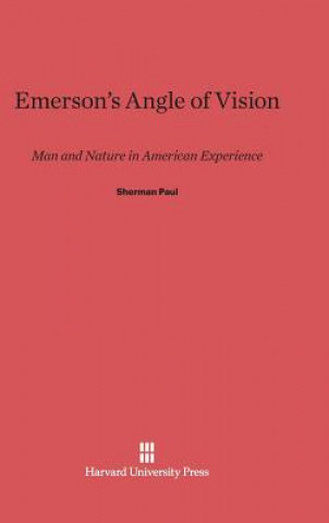 Kniha Emerson's Angle of Vision Sherman Paul