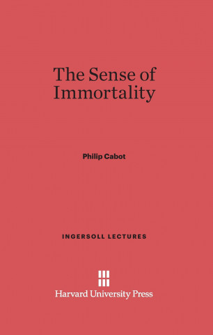 Könyv Sense of Immortality Philip Cabot