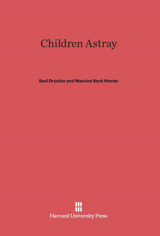 Kniha Children Astray Saul Drucker