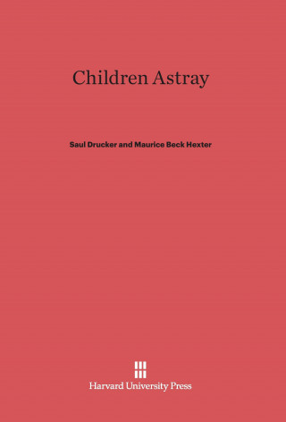 Livre Children Astray Saul Drucker