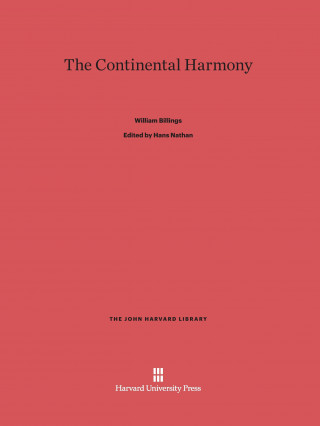 Könyv Continental Harmony William Billings