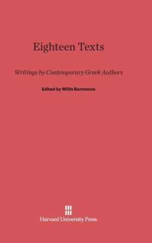 Książka Eighteen Texts Willis Barnstone