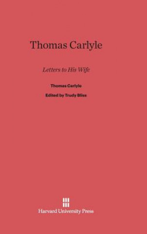 Książka Thomas Carlyle Thomas Carlyle