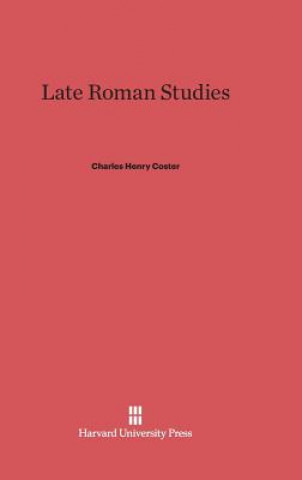 Carte Late Roman Studies Charles Henry Coster