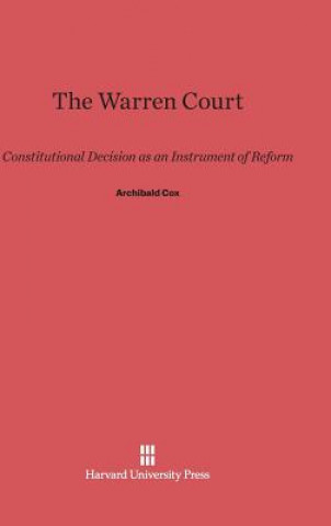 Buch Warren Court Archibald Cox