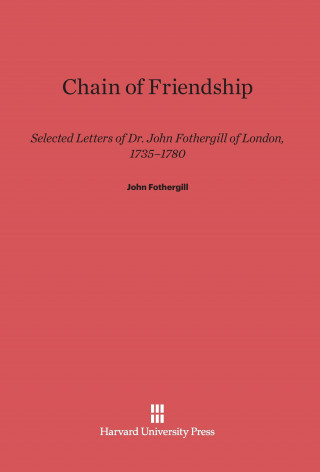 Knjiga Chain of Friendship John Fothergill