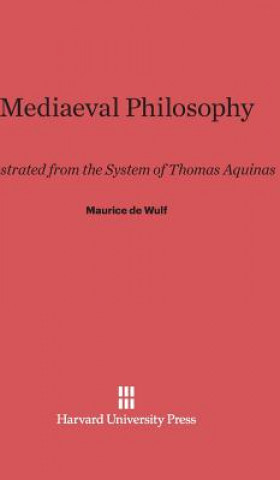 Libro Mediaeval Philosophy Maurice de Wulf