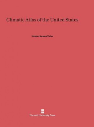Carte Climatic Atlas of the United States Stephen Sargent Visher
