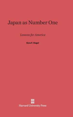 Buch Japan as Number One Ezra F. Vogel