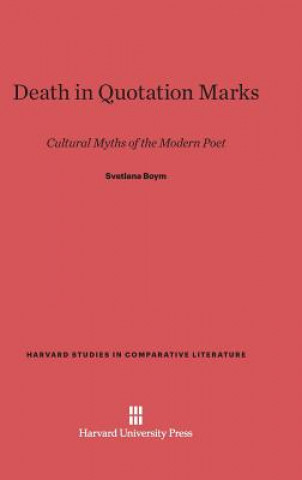 Kniha Death in Quotation Marks Svetlana Boym